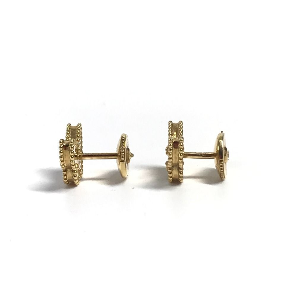 Van Cleef & Arpels Earrings Sweet Papillon Mother of Pearl Gold — view 2
