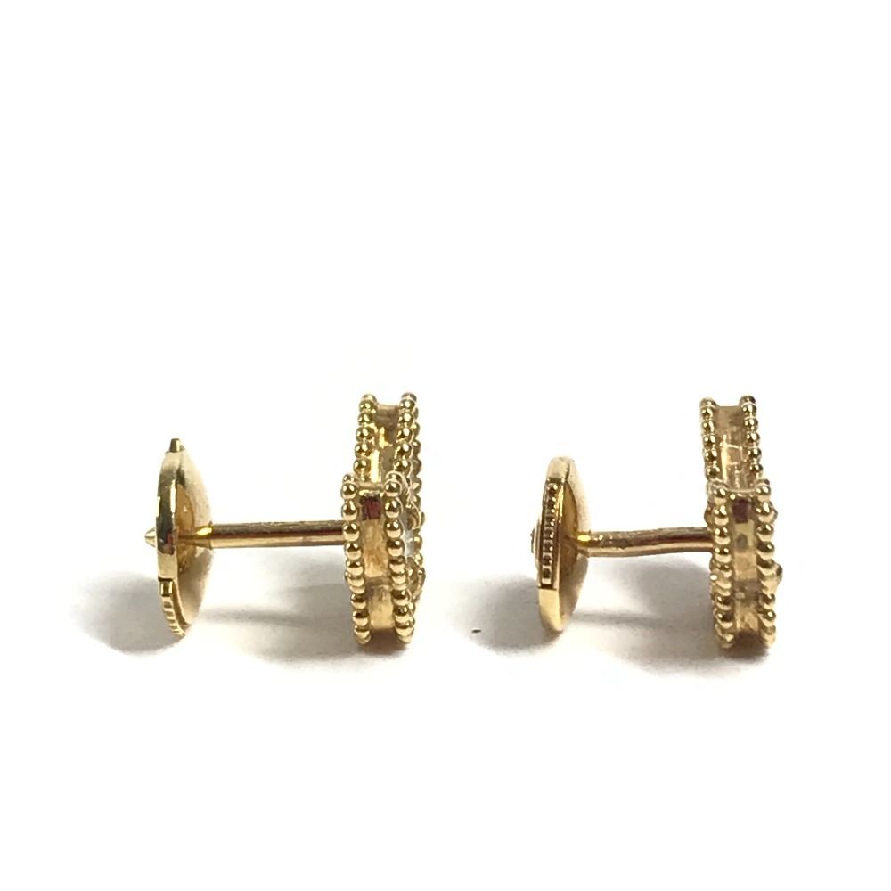 Van Cleef & Arpels Earrings Sweet Papillon Mother of Pearl Gold — view 3