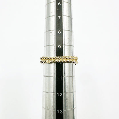 Van Cleef & Arpels Vintage Alhambra Onyx Diamond Yellow Gold Ring — view 7