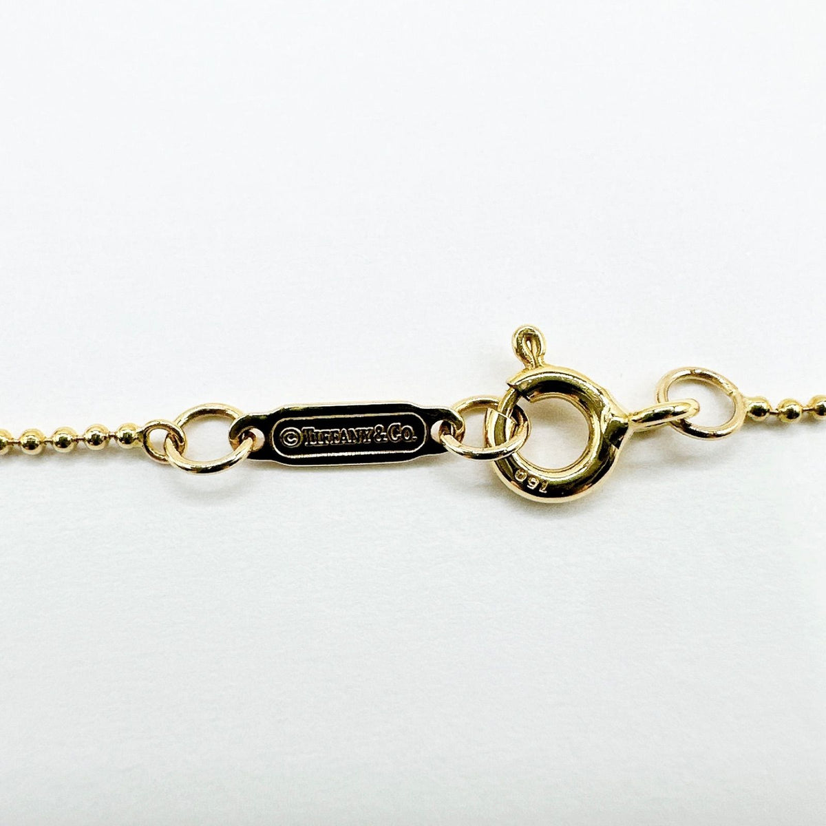 Tiffany & Co Star Fish Diamond Yellow Gold Necklace 39 — view 6