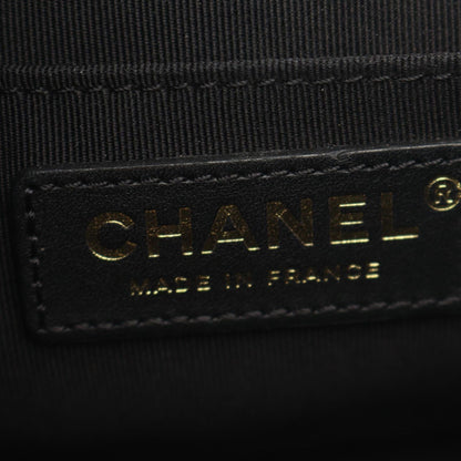 Chanel Shoulder Bag Quilted Small Black Ladiesskin — view 4