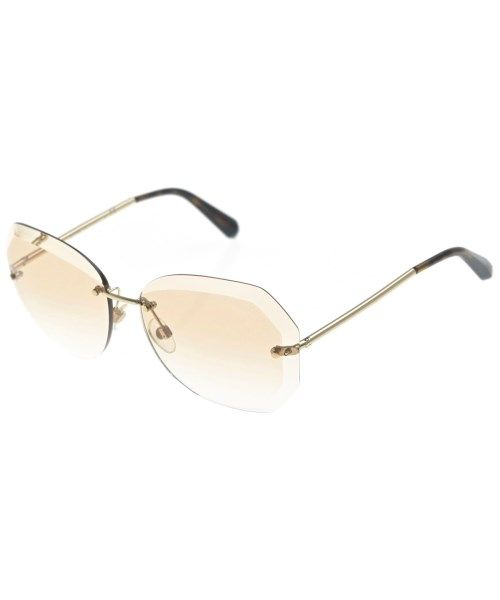 Chanel Sunglasses Eyewear Gold