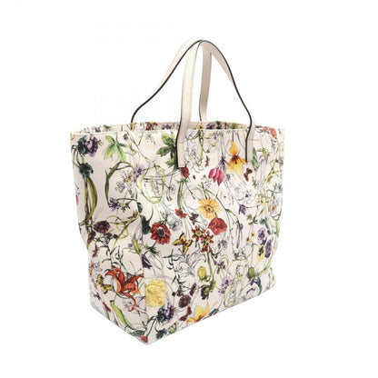 Gucci Tote Bag Flora Infinity White Multi Leather — view 2