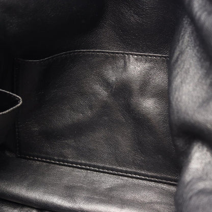 Chanel Shoulder Bag Hobo Black Leather — view 6
