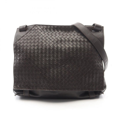 Bottega Veneta Shoulder Bag Intretchart Brown Leather