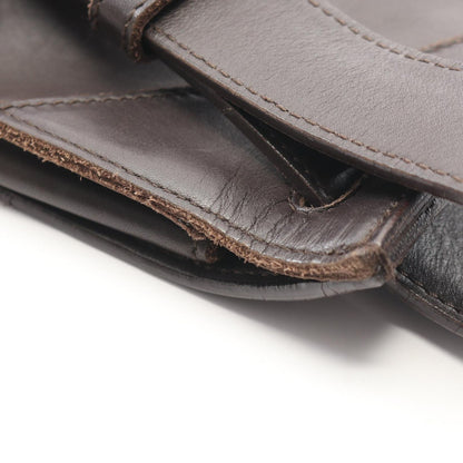 Bottega Veneta Shoulder Bag Intretchart Brown Leather — view 8