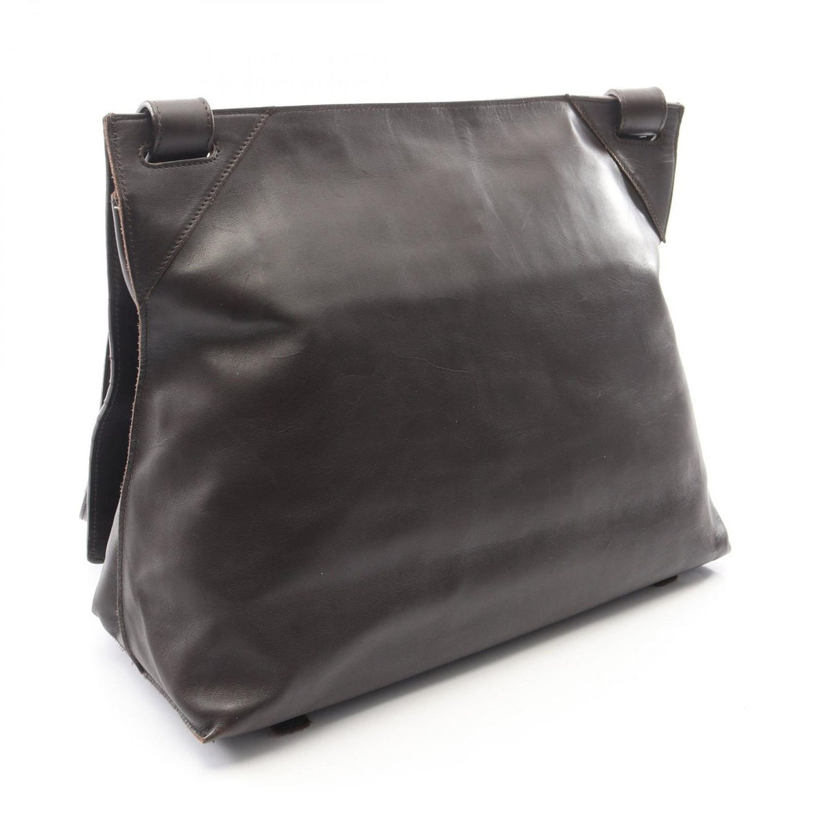 Bottega Veneta Shoulder Bag Intretchart Brown Leather — view 2
