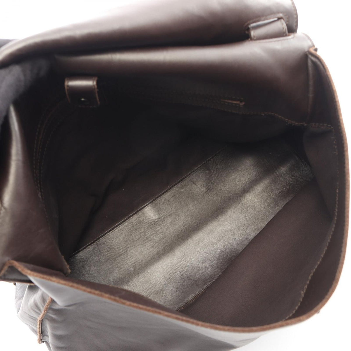 Bottega Veneta Shoulder Bag Intretchart Brown Leather — view 3