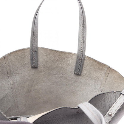 Celine Handbag Vertical Cover Small 2-Way Gray Leather — view 6