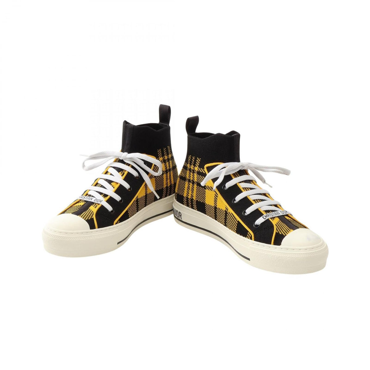 Dior Sneakers Walk'n'Dior High Top Check Fabric — view 3