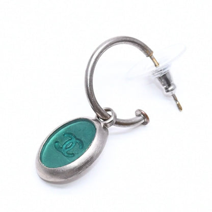 Chanel Earrings 99 Green Vintage — view 2