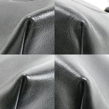 Prada Vitello Daino 2-Way Shoulder Bag Black — view 6