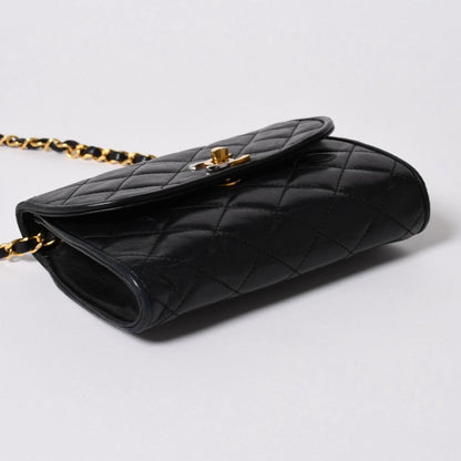 Chanel Mini Quilted S Flap S Chain Shoulder Bag Limited Edition CC Logo — view 6