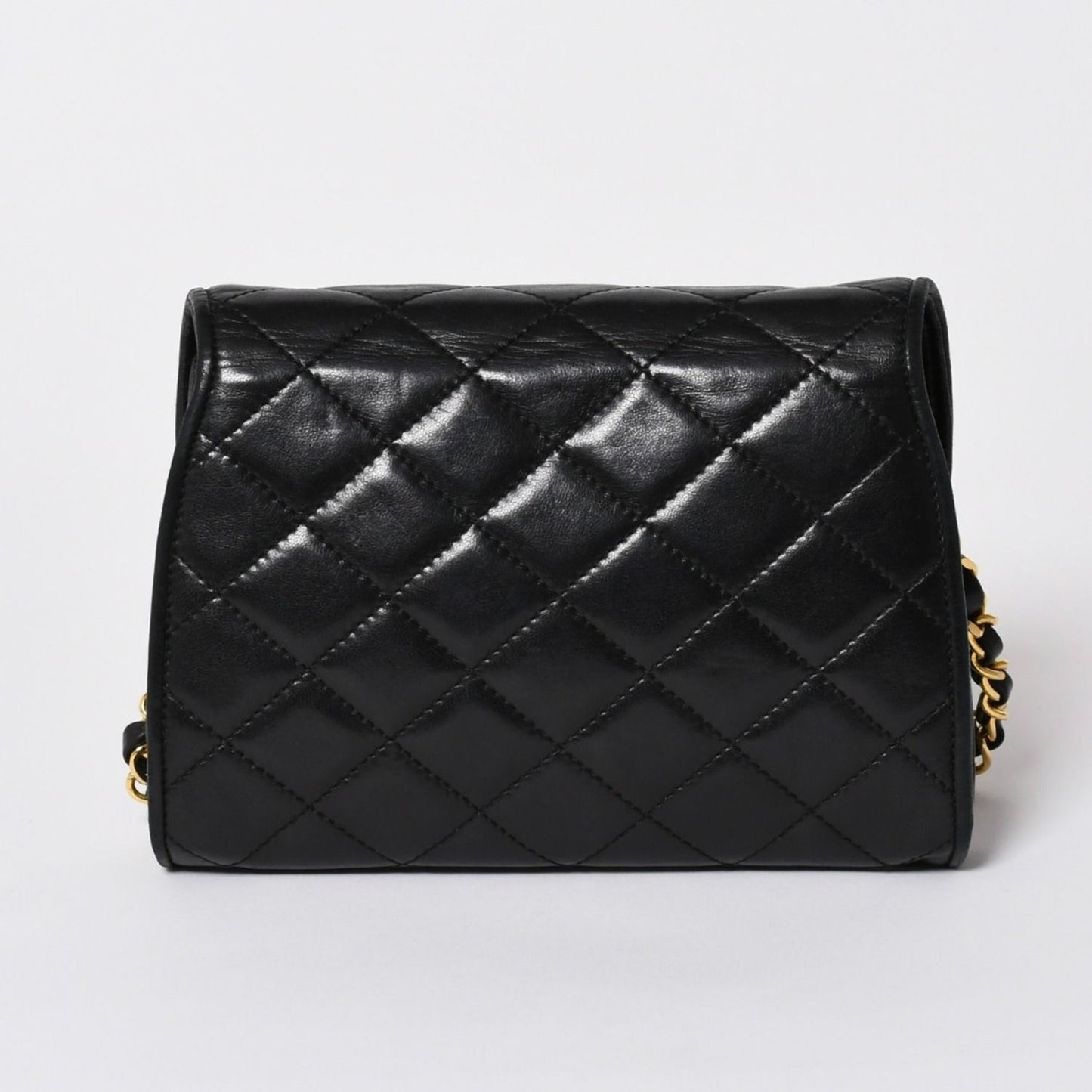 Chanel Mini Quilted S Flap S Chain Shoulder Bag Limited Edition CC Logo — view 2