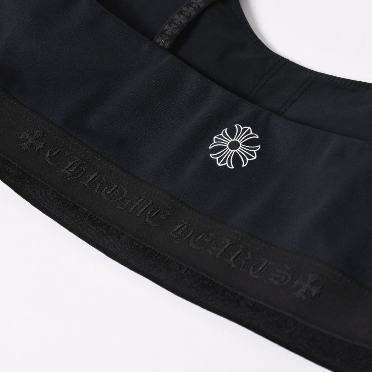 Chrome Hearts Camisole Bra Top Nylon Polyurethane Black S — view 3