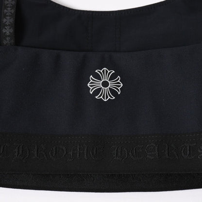 Chrome Hearts Camisole Bra Top Nylon Polyurethane Black S — view 4