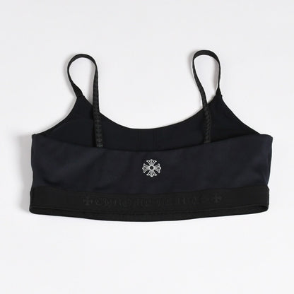 Chrome Hearts Camisole Bra Top Nylon Polyurethane Black S — view 2