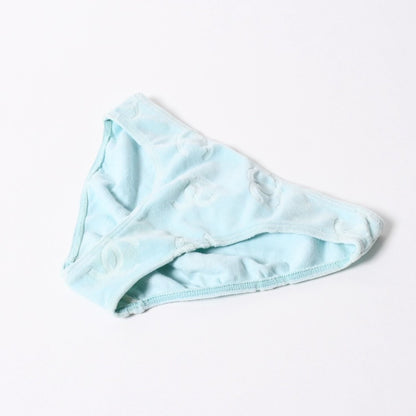 Chanel Vintage Swimwear Bikini Separate Set CC Logo Light Blue 4 40 — view 6