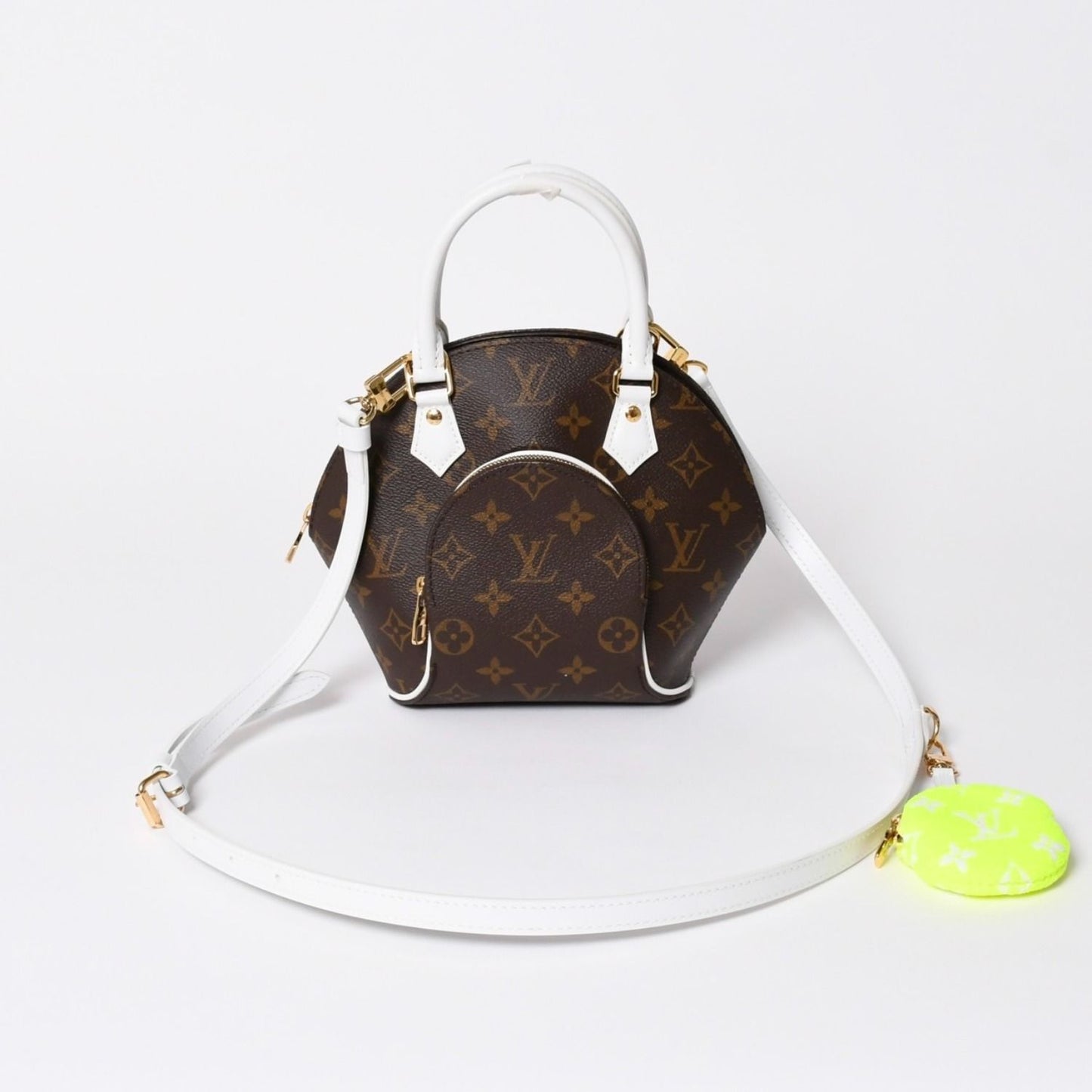 Louis Vuitton Ellipse BB 2-Way Bag Monogram LV Match Collection Tennis Brown — view 2