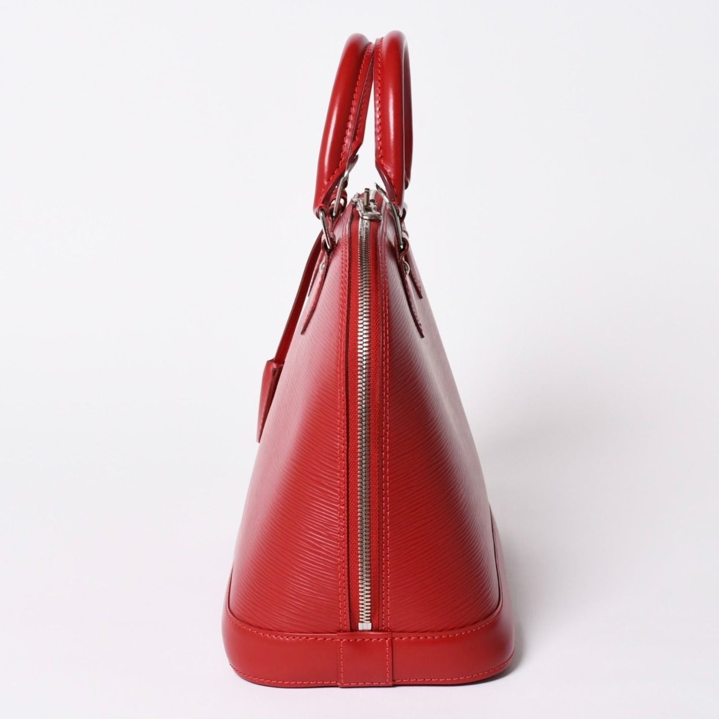 Louis Vuitton Handbag Epi Alma PM Bag Silver — view 4