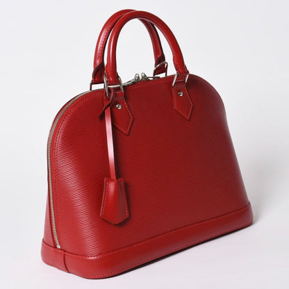 Louis Vuitton Handbag Epi Alma PM Bag Silver — view 3