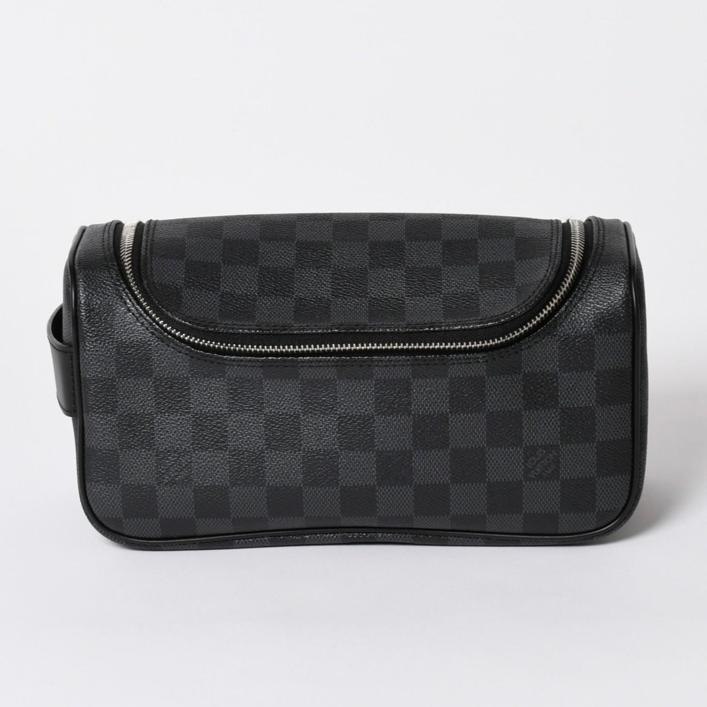 Louis Vuitton Damier Graphite Toilet Pouch Travel Bag Black