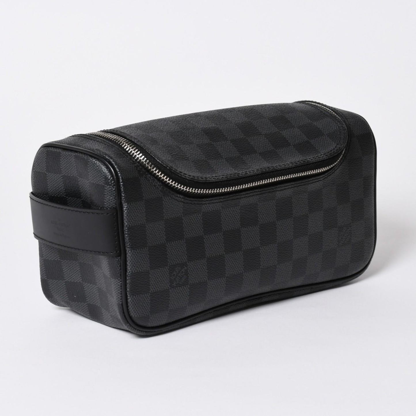 Louis Vuitton Damier Graphite Toilet Pouch Travel Bag Black — view 3