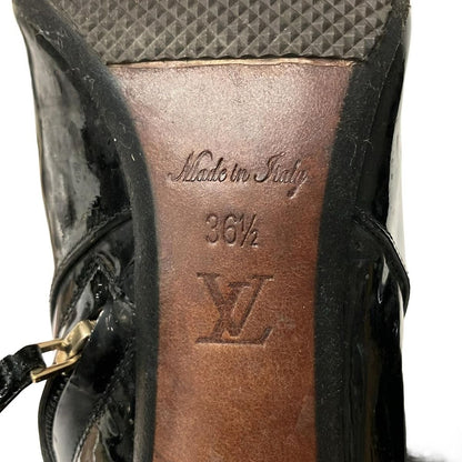 Louis Vuitton Short Boots Black Leather 36.5 — view 7