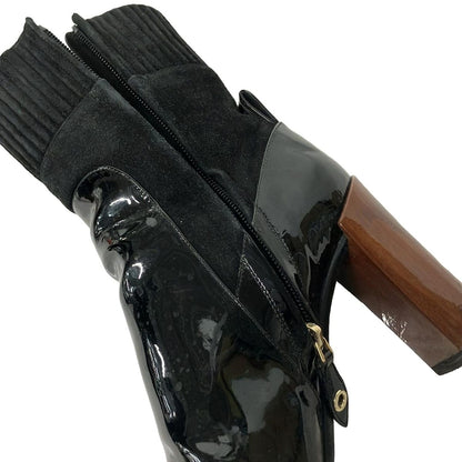 Louis Vuitton Short Boots Black Leather 36.5 — view 5
