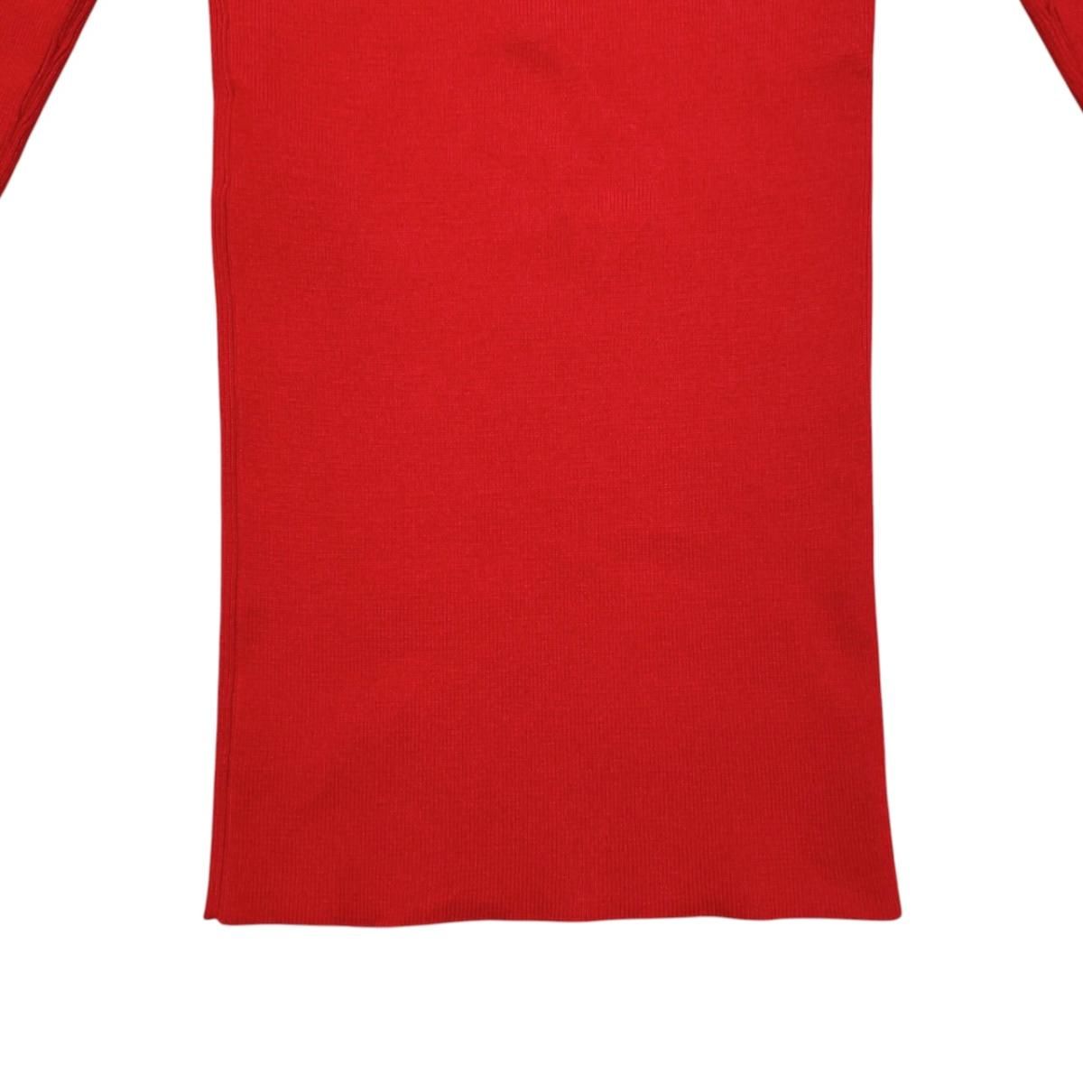 Gucci Sweater Fine Wool Ribbed Turtleneck Knit XS Logo Embroidery — view 6