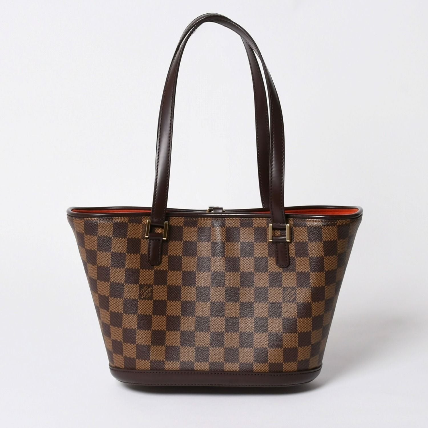 Louis Vuitton Handbag Manosque PM Damier Brown Gold — view 2
