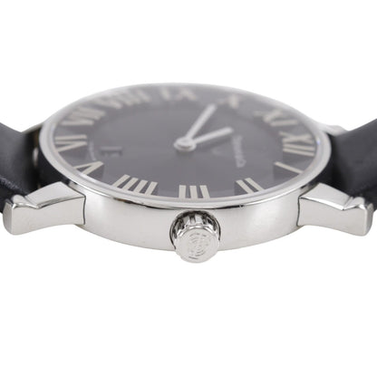 Tiffany & Co Atlas Dream Stainless Steel Quartz Analog Display Black Dial Watch — view 4