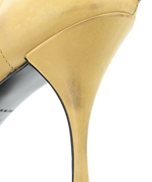 Prada Pumps Heel Yellow — view 7