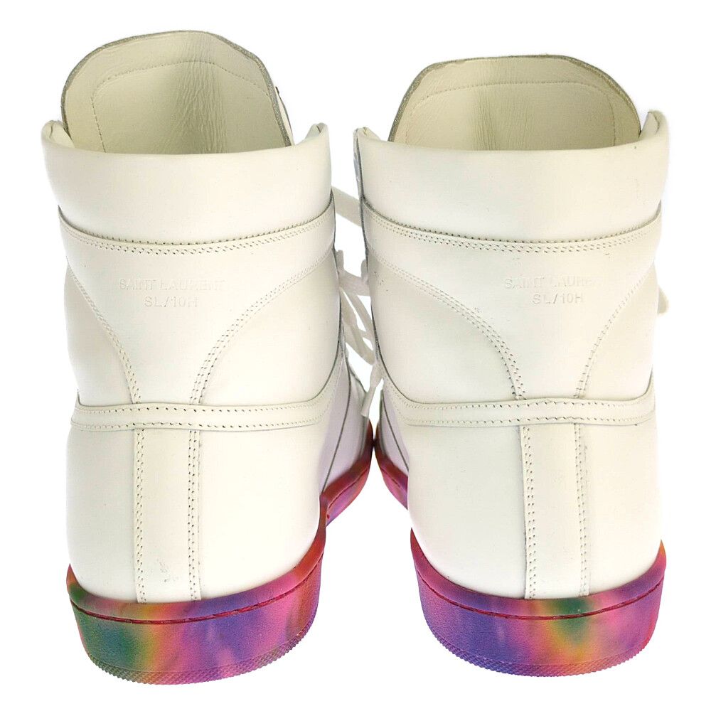 Saint Laurent Paris Coat Classic SL Sneakers 40.5 White — view 3