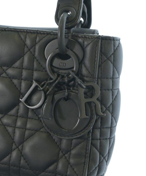 Dior Cannage Ultra Matte Handbag Black — view 6