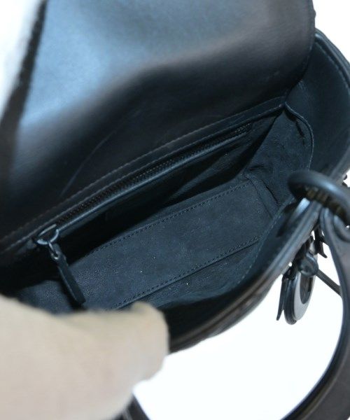 Dior Cannage Ultra Matte Handbag Black — view 4