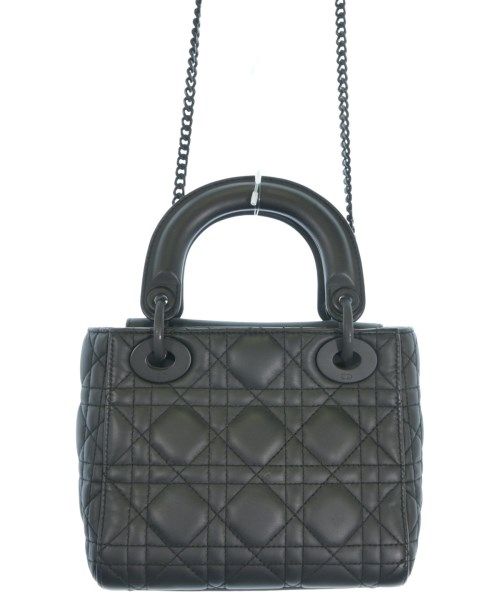 Dior Cannage Ultra Matte Handbag Black — view 2