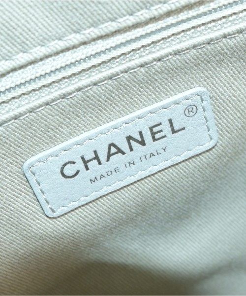 Chanel Deauville Bowling Bag CC Logo Gray — view 5
