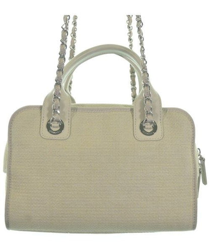 Chanel Deauville Bowling Bag CC Logo Gray — view 2