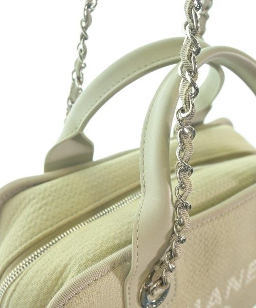 Chanel Deauville Bowling Bag CC Logo Gray — view 7