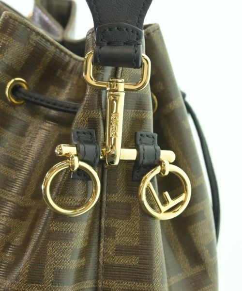 Fendi Montresor Basket Bag Brown — view 6