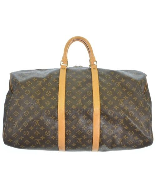 Louis Vuitton Monogram Keepall Bandouliere 55 Boston Bag
