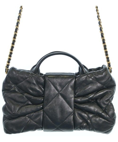 Chanel Mini Bow Bag CC Logo Black — view 2
