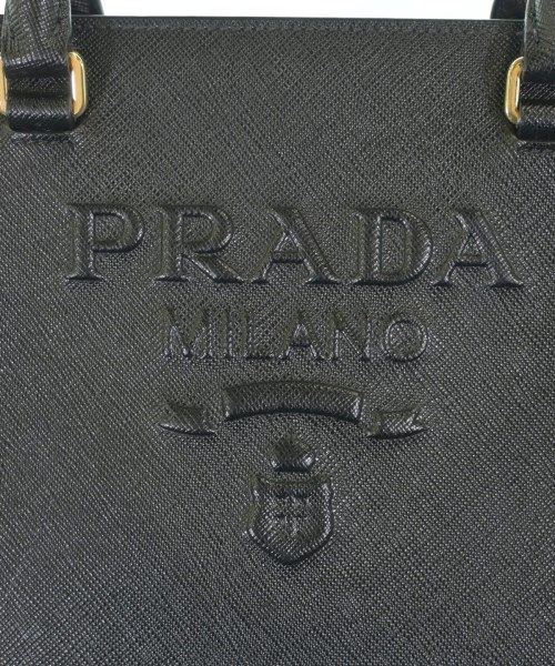 Prada Saffiano 2-Way Shoulder Bag Black — view 7