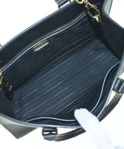 Prada Saffiano 2-Way Shoulder Bag Black — view 4
