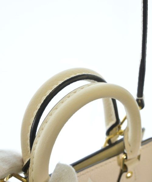 Louis Vuitton Monogram Empreinte Petite Sac Plat Tote Bag Beige — view 6