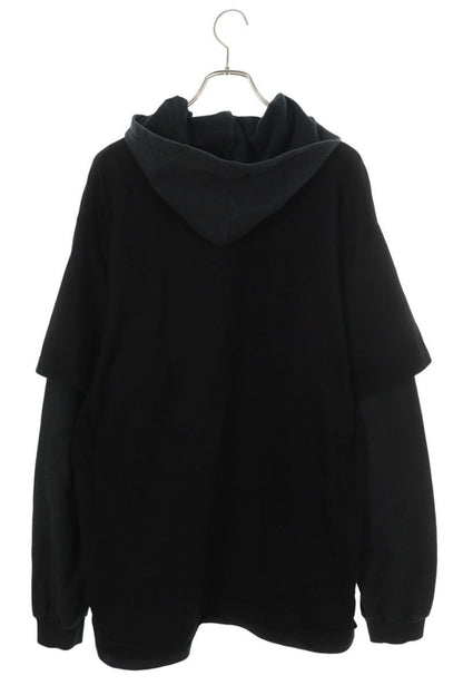 Balenciaga Slime Logo Layered Pullover Hoodie