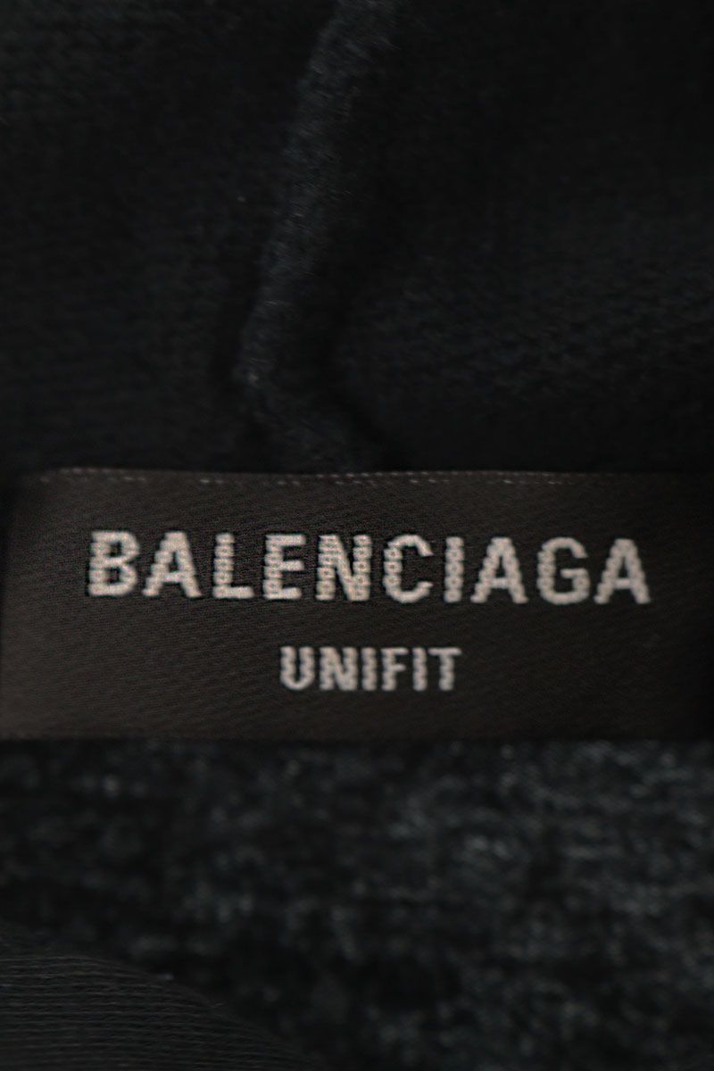 Balenciaga Slime Logo Layered Pullover Hoodie — view 2