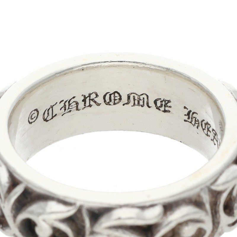 Chrome Hearts Etrnity Vine Band Eternity Silver Ring — view 2