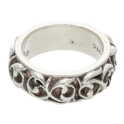 Chrome Hearts Etrnity Vine Band Eternity Silver Ring